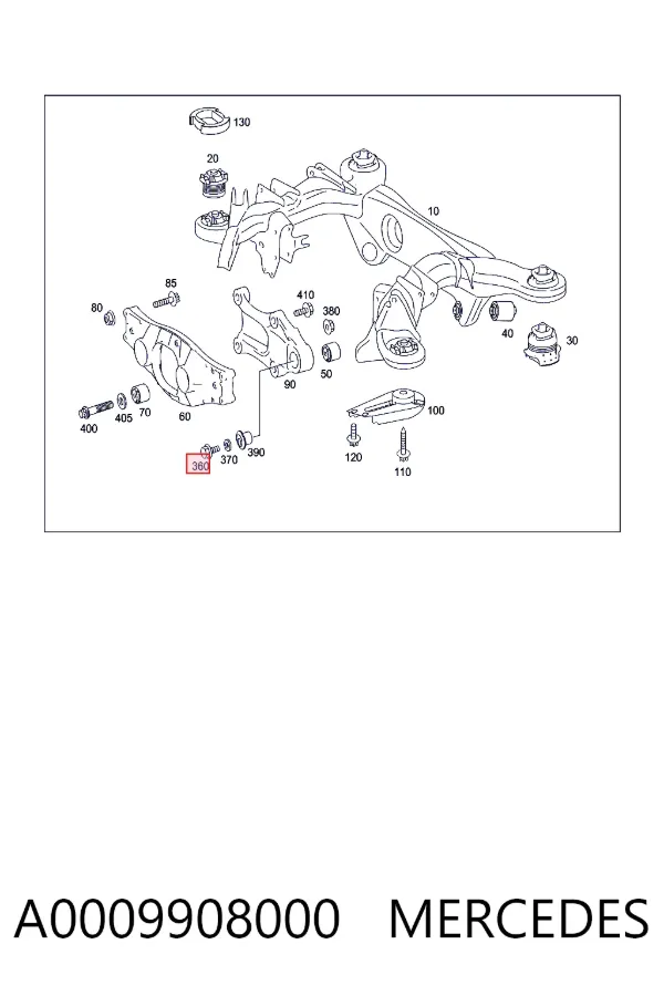  A0009908000 Mercedes