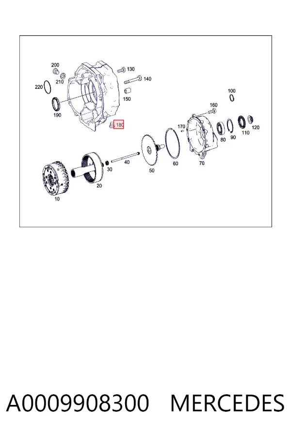  A0009908300 Mercedes