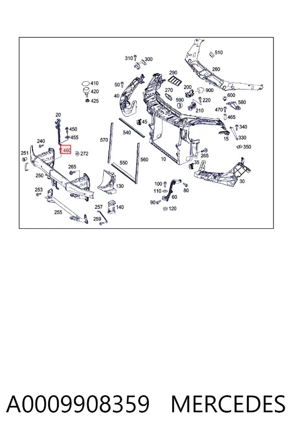  A0009908359 Mercedes