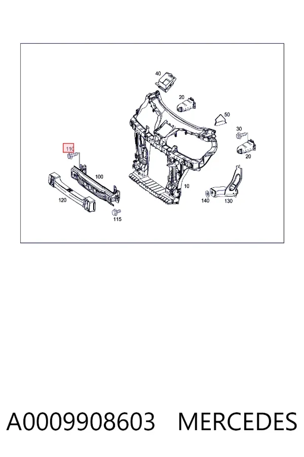  A0009908603 Mercedes
