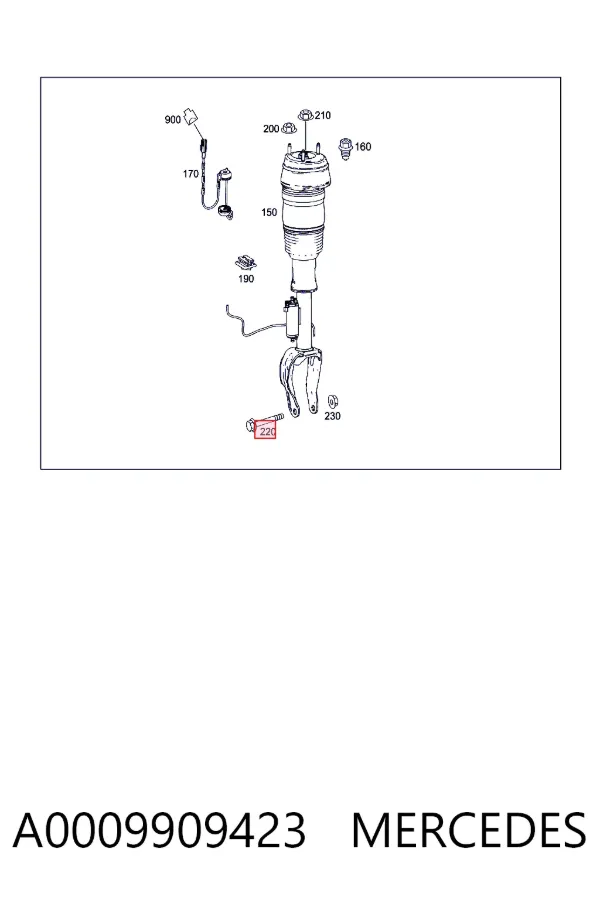  A0009909423 Mercedes