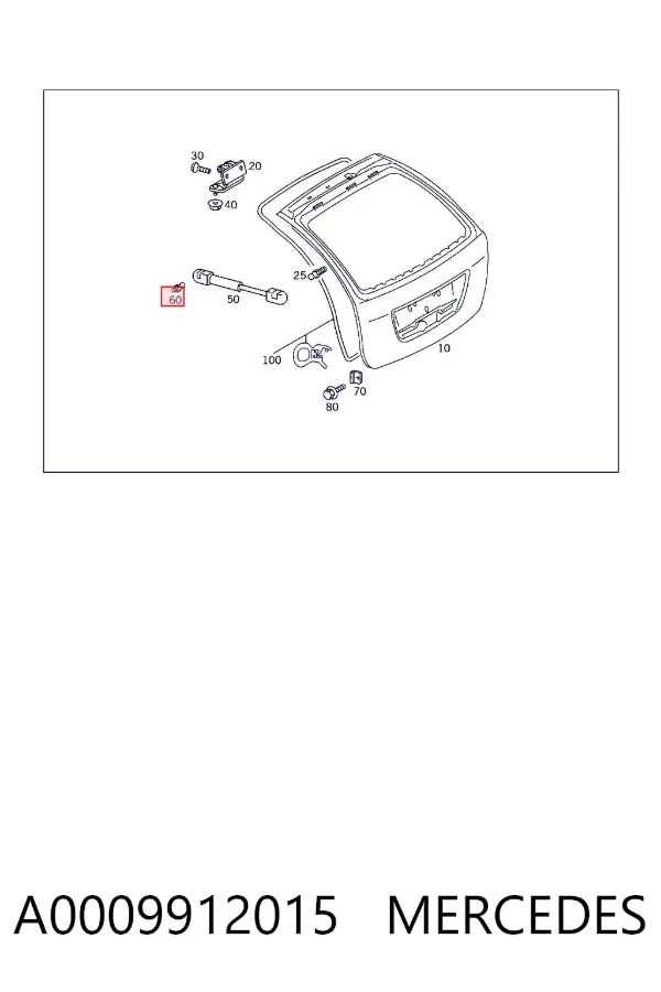  A0009912015 Mercedes