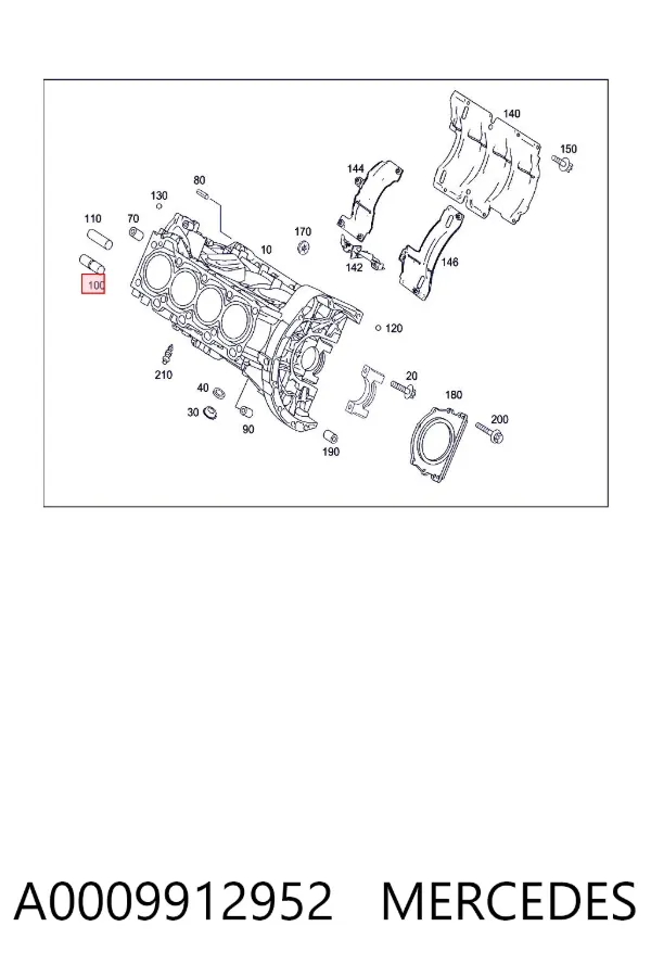  A0009912952 Mercedes