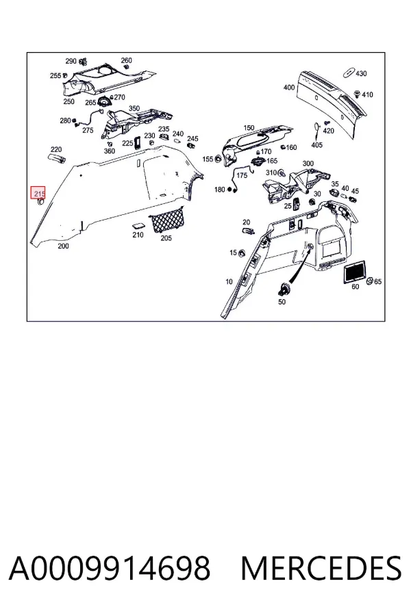  A0009914698 Mercedes