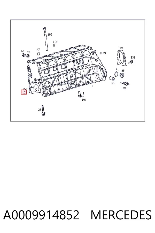  A0009914852 Mercedes