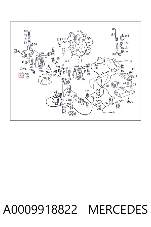  A0009918822 Mercedes