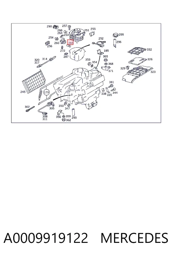  A0009919122 Mercedes