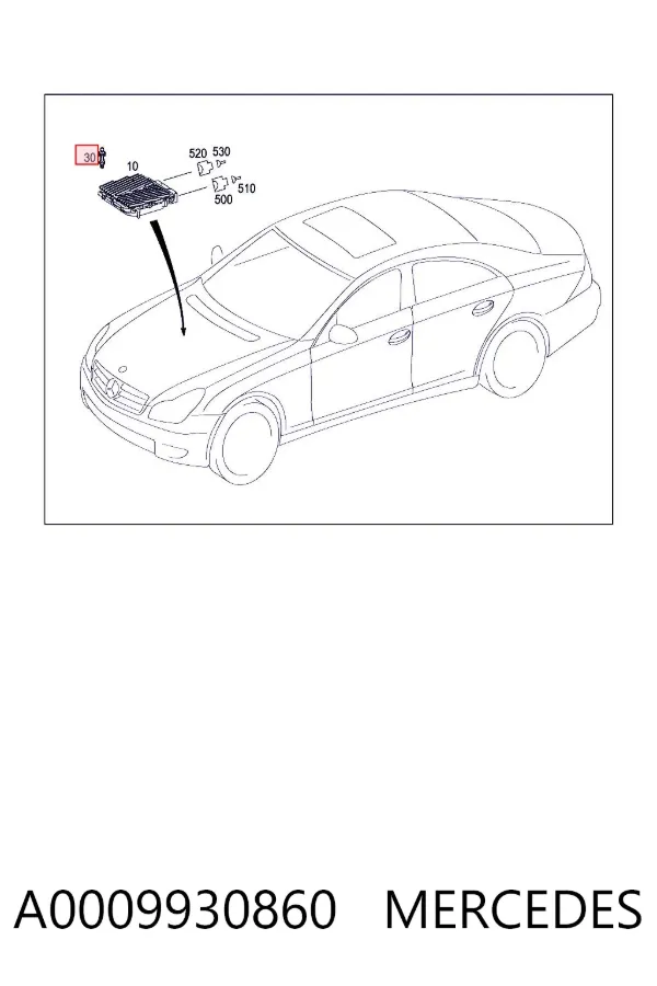  A0009930860 Mercedes
