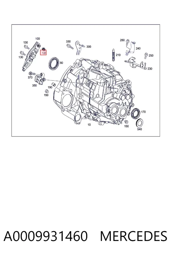  A0009931460 Mercedes