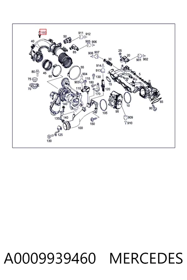 A0009939460 Mercedes