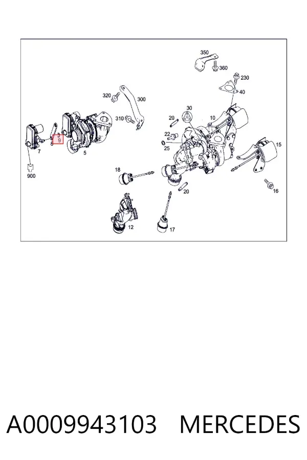  A0009943103 Mercedes