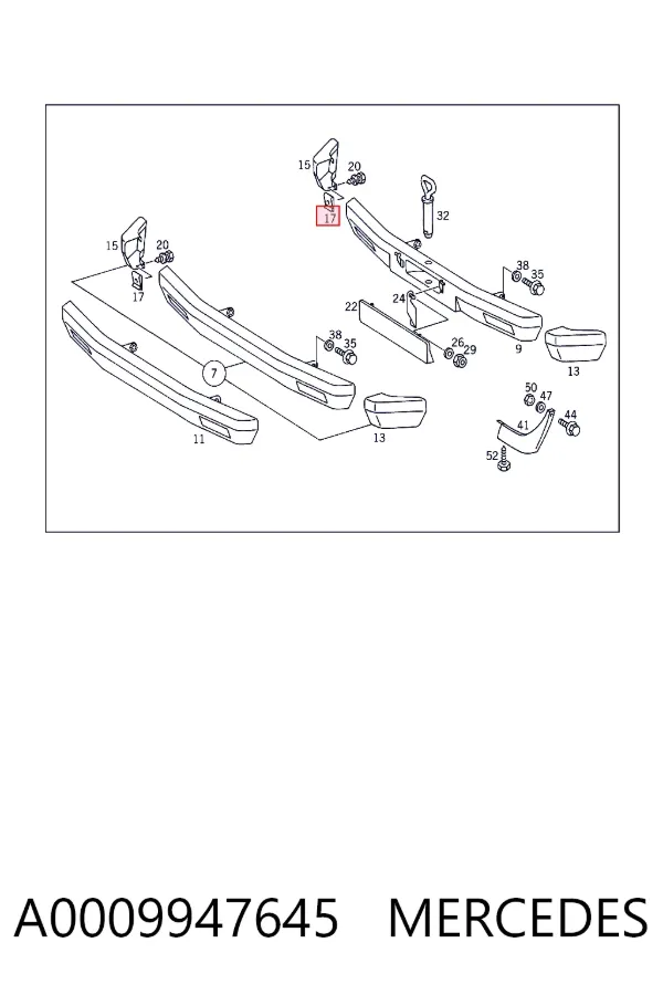  A0009947645 Mercedes