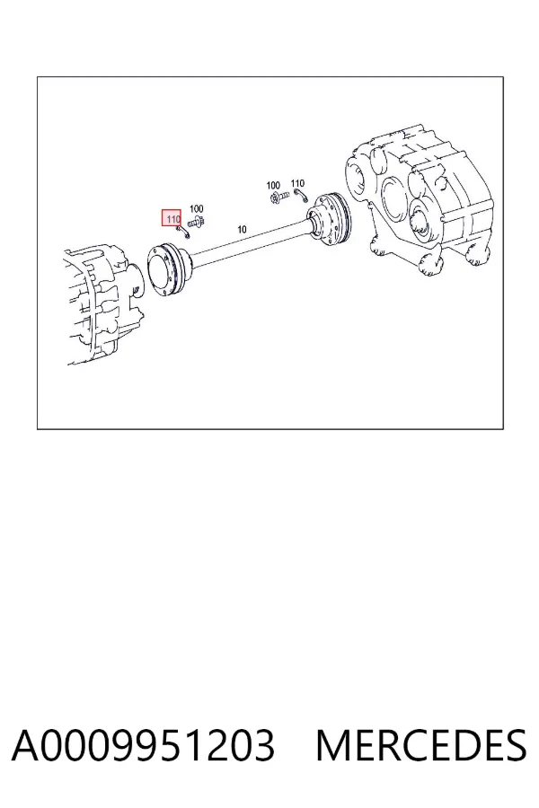  A0009951203 Mercedes