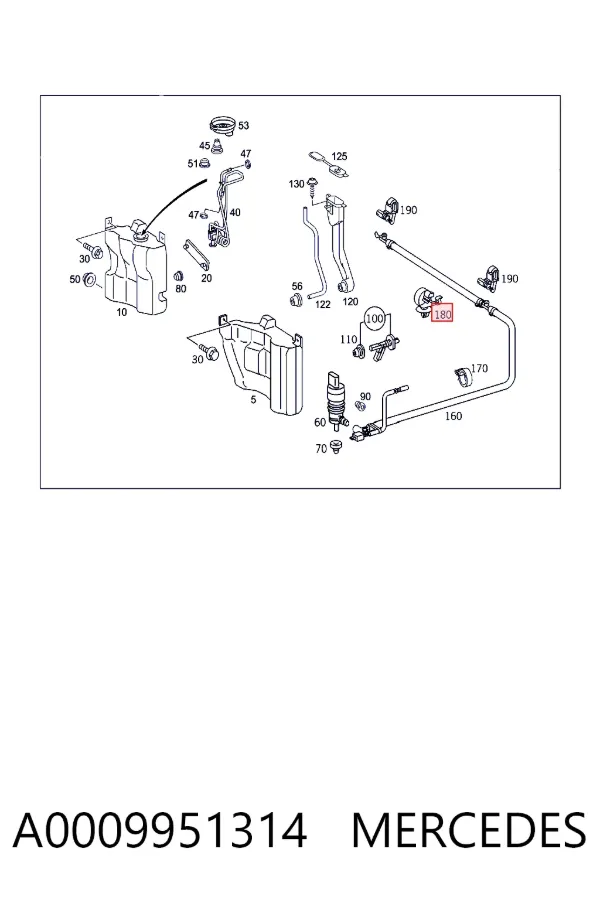 A0009951314 Mercedes