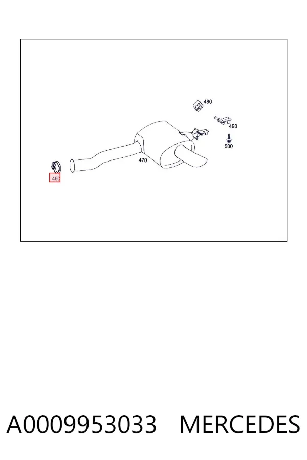  A0009953033 Mercedes