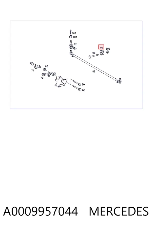 A0009957044 Mercedes