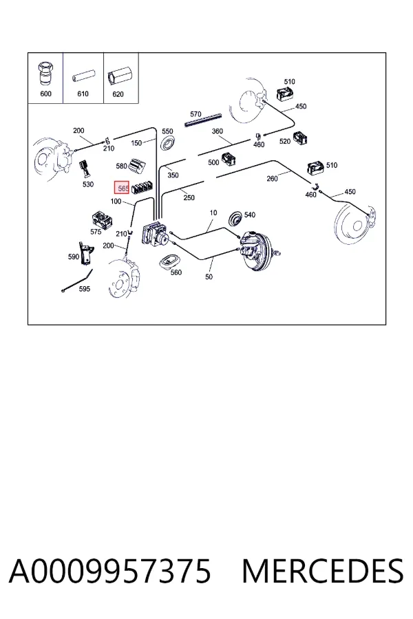  A0009957375 Mercedes