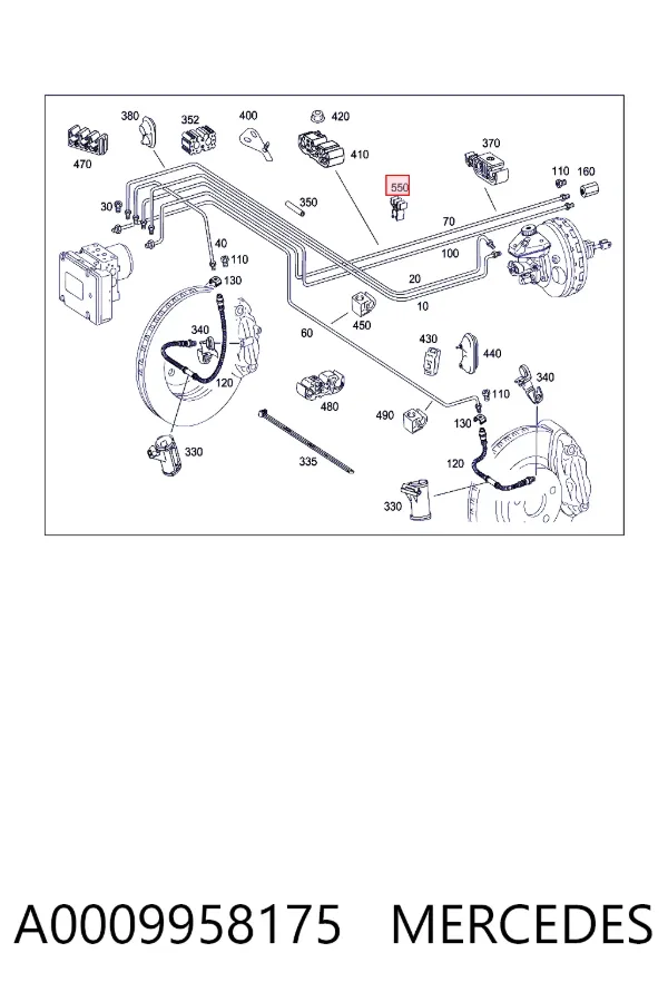  A0009958175 Mercedes