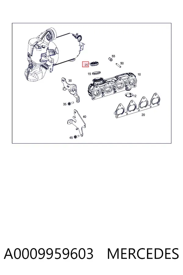  A0009959603 Mercedes