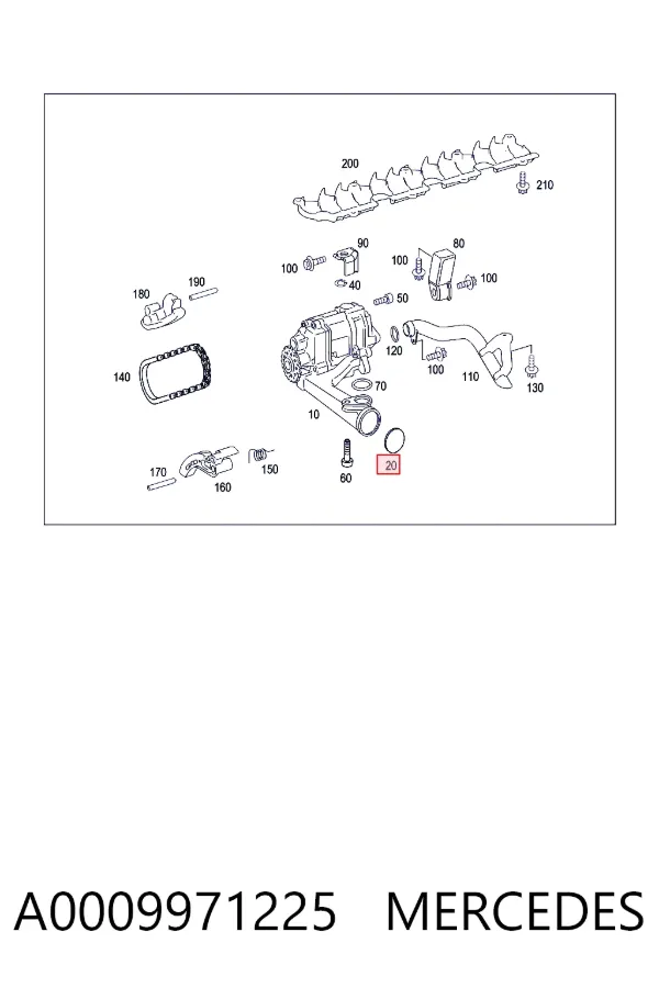  A0009971225 Mercedes