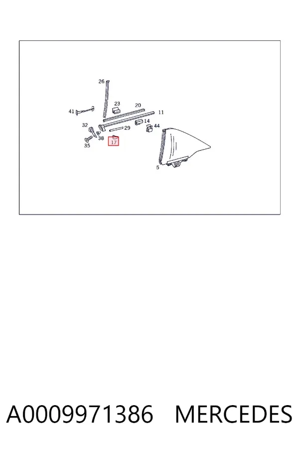  A0009971386 Mercedes