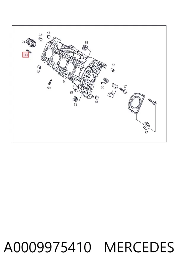 A0009975410 Mercedes