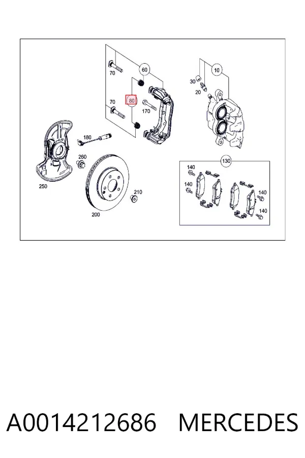 A0014212686 Mercedes