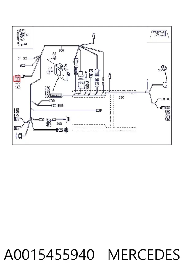  A0015455940 Mercedes