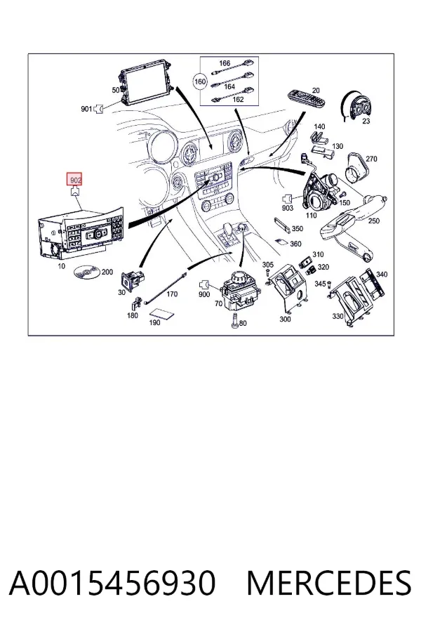  A0015456930 Mercedes