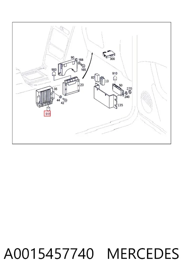  A0015457740 Mercedes