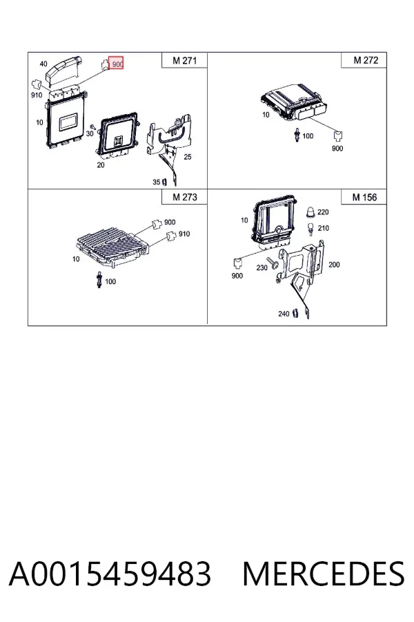  A0015459483 Mercedes