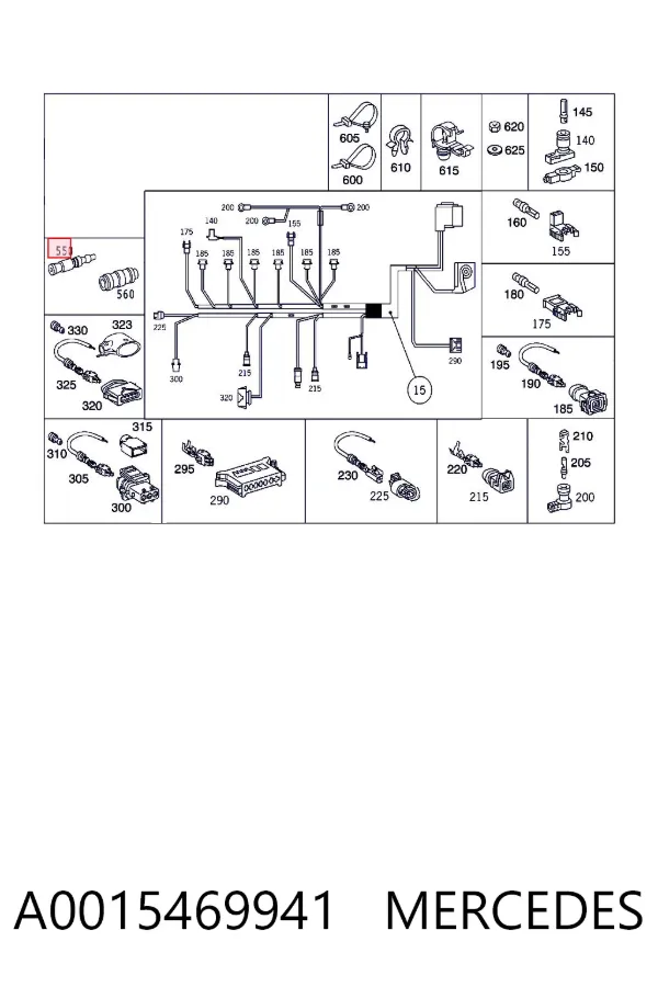  A0015469941 Mercedes
