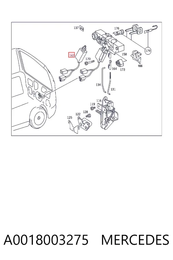  A0018003275 Mercedes