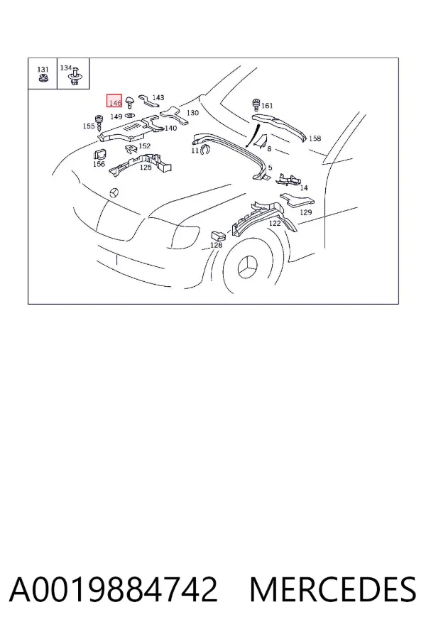  A0019884742 Mercedes