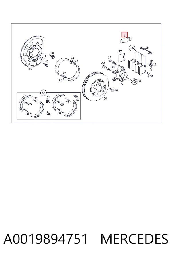 Lubrificante para a montagem de injetores A0019894751 Mercedes