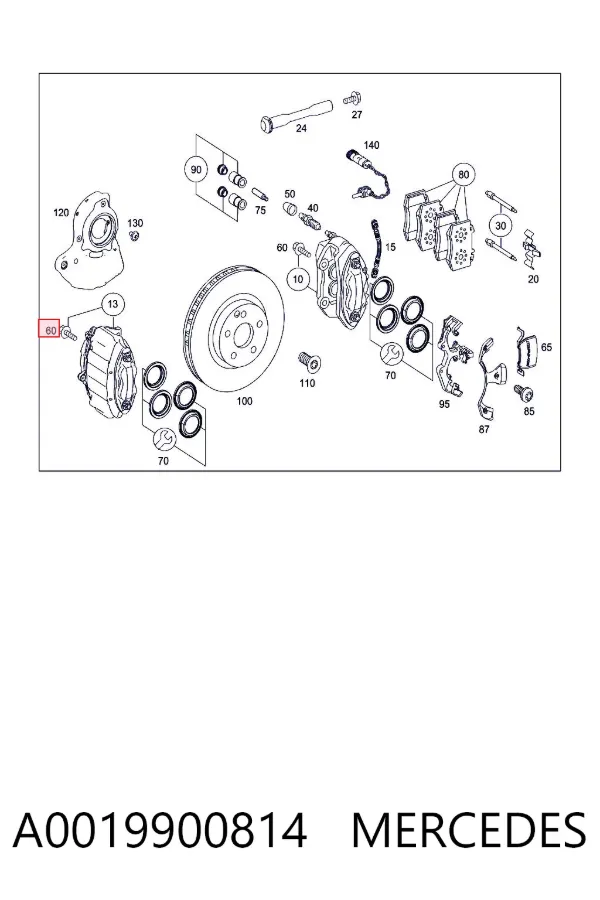  A0019900814 Mercedes