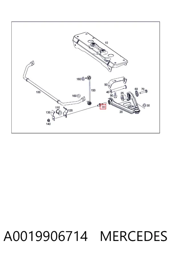  A0019906714 Mercedes