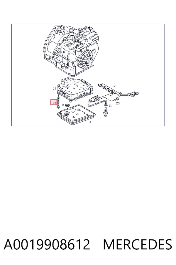  A0019908612 Mercedes