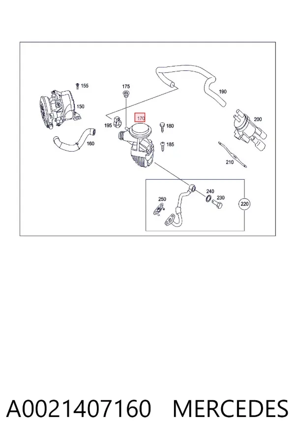  A0021407160 Mercedes