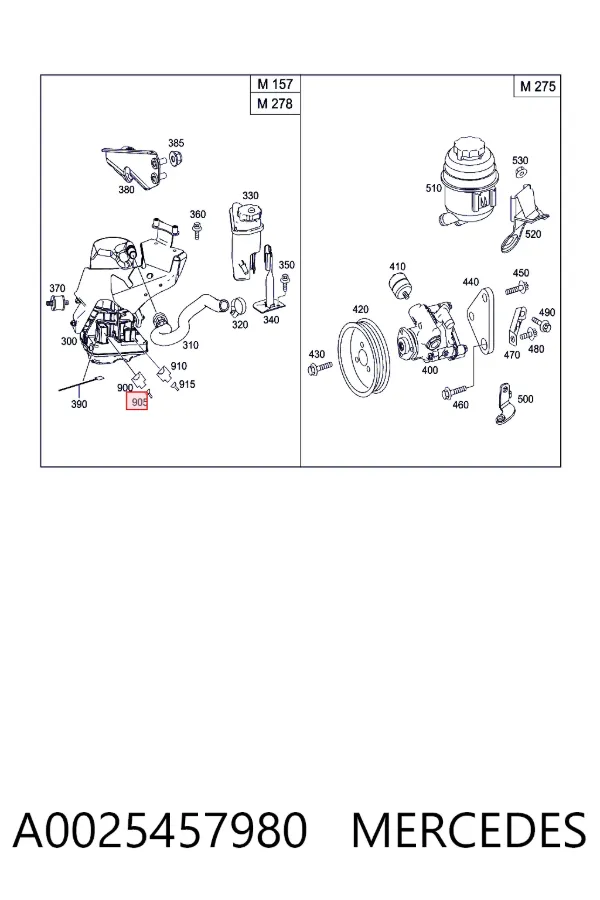  A0025457980 Mercedes