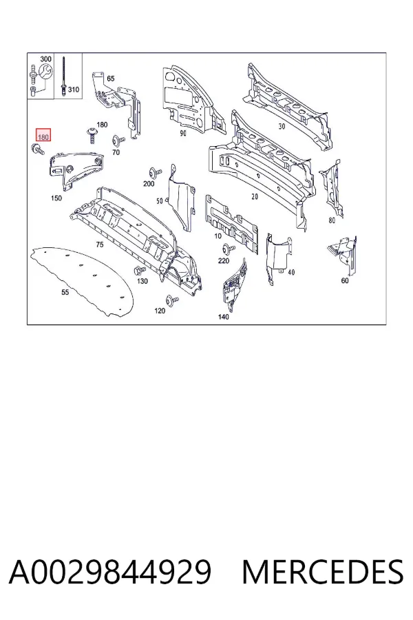  A0029844929 Mercedes