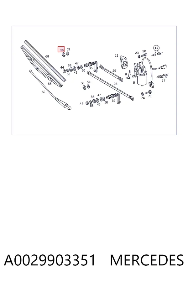  A0029903351 Mercedes