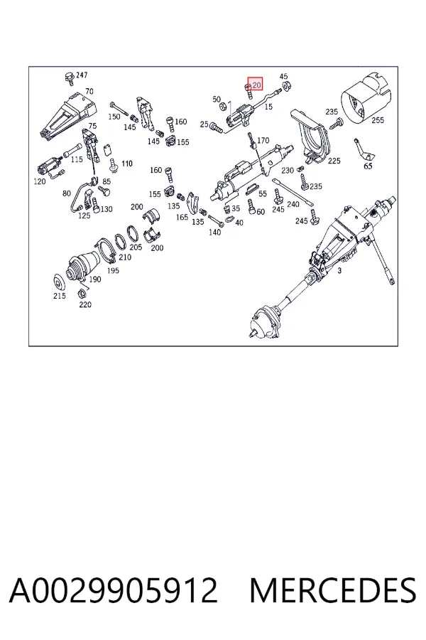  A0029905912 Mercedes