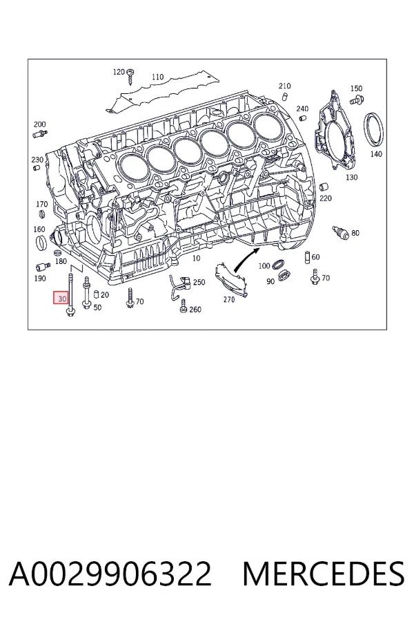  A0029906322 Mercedes