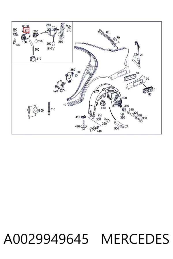  A0029949645 Mercedes