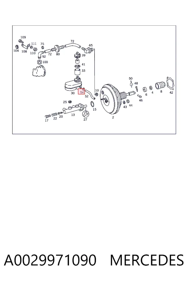  A0029971090 Mercedes