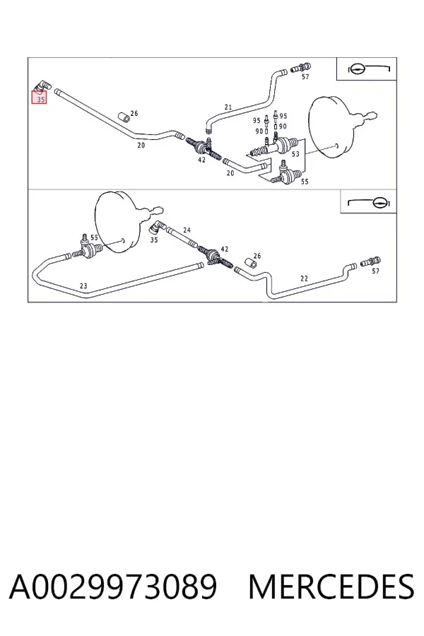  A0029973089 Mercedes