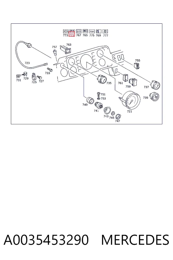  A0035453290 Mercedes