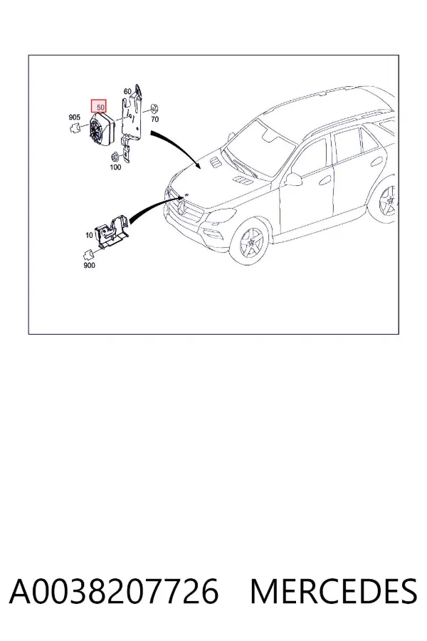  A0038207726 Mercedes