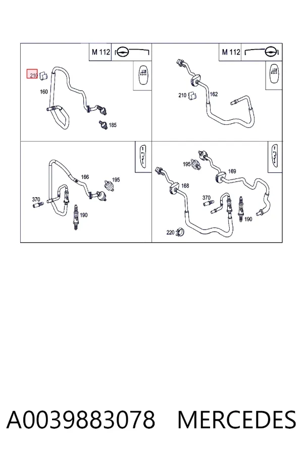  A0039883078 Mercedes